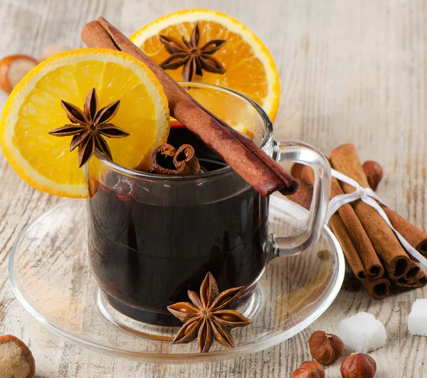 Mulled wine — Stockfoto