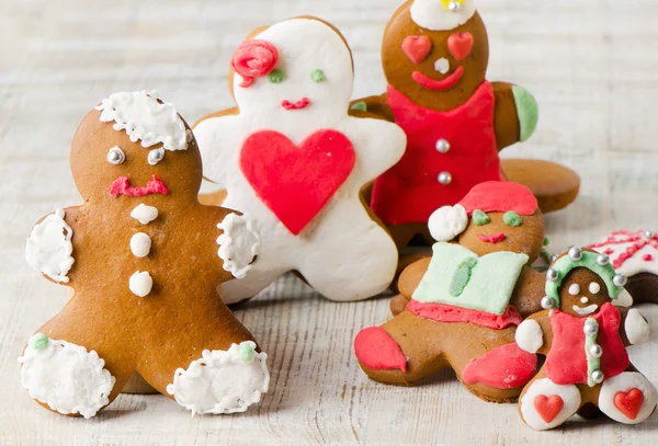 Galletas caseras de jengibre — Foto de Stock