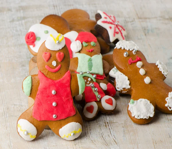 Homemade gingerbread cookies — Stock Photo, Image