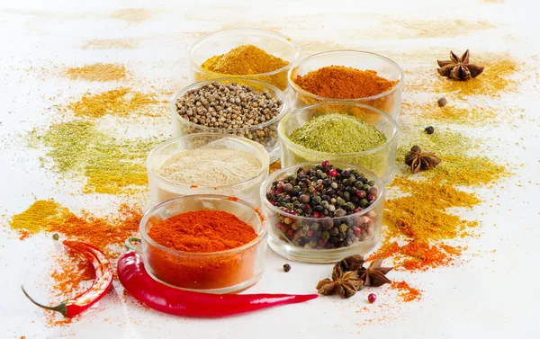 Colorful spices Royalty Free Stock Photos