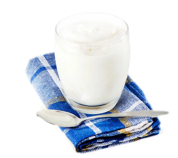 Iogurte fresco — Fotografia de Stock