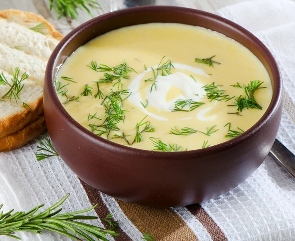 Creamy soup — Stock Photo, Image