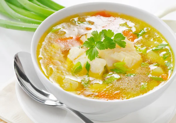 Sopa de pescado — Foto de Stock