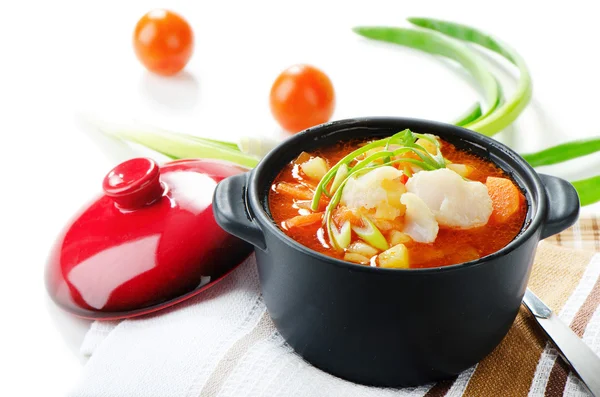 Zuppa di pesce — Foto Stock