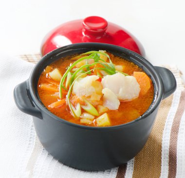 sebzeli balık çorbası