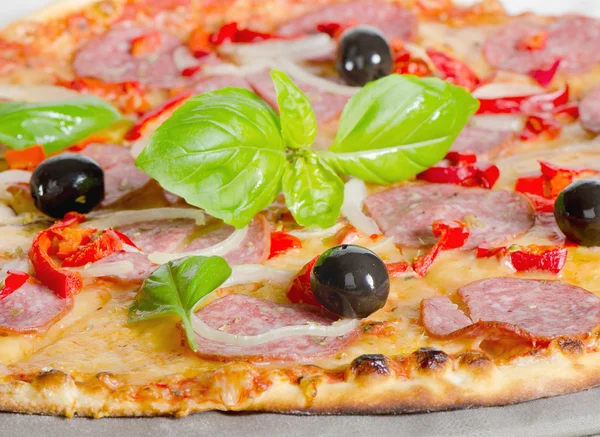 Pizzy Pepperoni — Zdjęcie stockowe