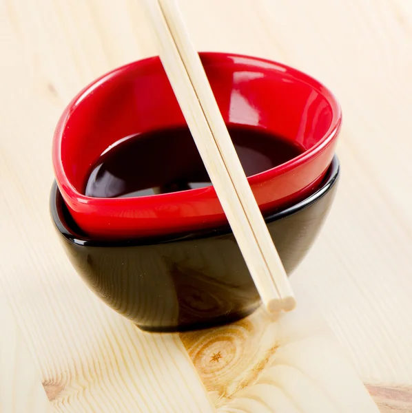 Soy sauce Stock Photo