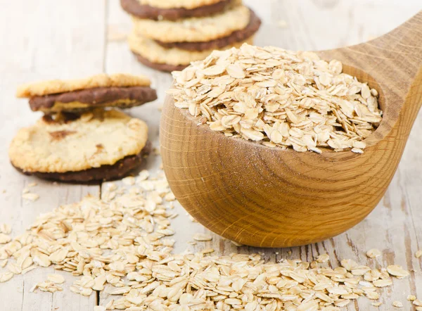 Oat flakes — Stock Photo, Image