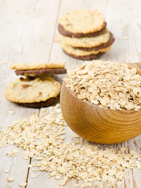 Oat flakes — Stock Photo, Image