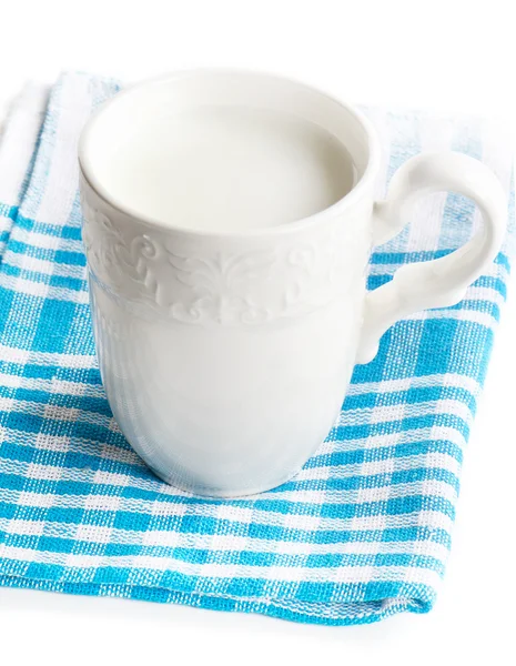 Taza con leche —  Fotos de Stock
