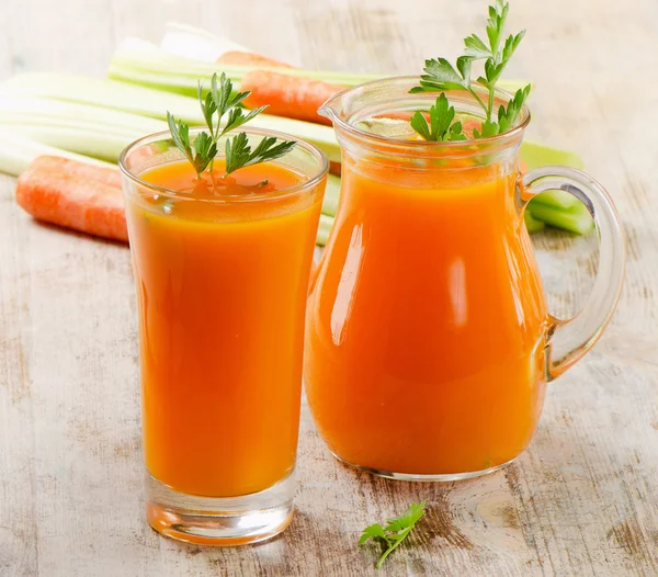 Carrot juice — Stock Photo, Image