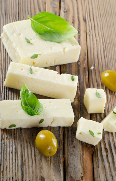 Queso feta — Foto de Stock