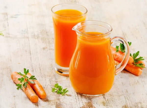 Karottensaft — Stockfoto