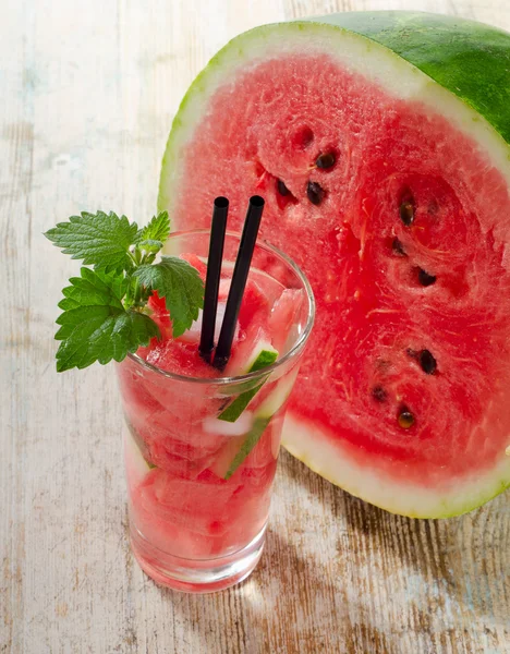 Vattenmelon cocktail — Stockfoto