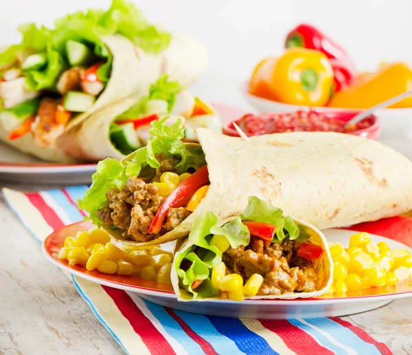 Tortilla wraps — Stock Photo, Image