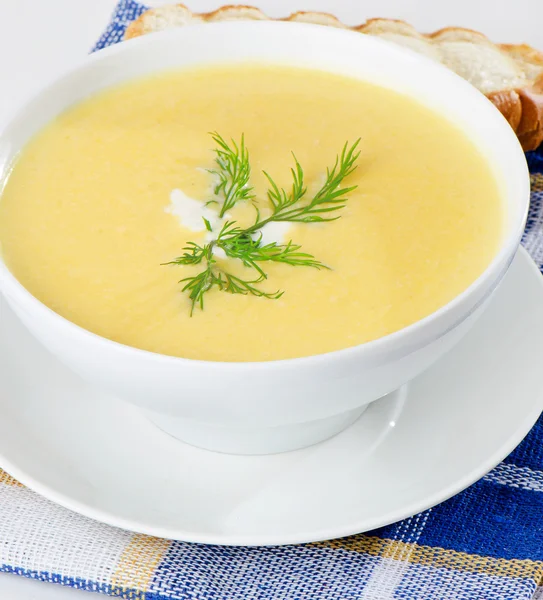 Creamy soup — Stock Photo, Image