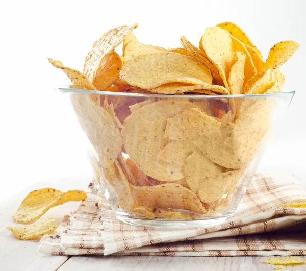 Chips de maíz — Foto de Stock