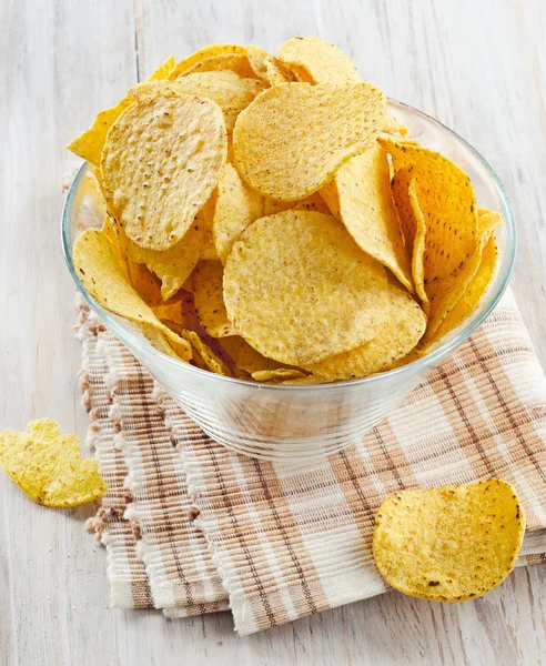 Maïs chips — Stockfoto