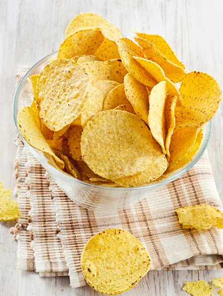 Chips de maíz — Foto de Stock