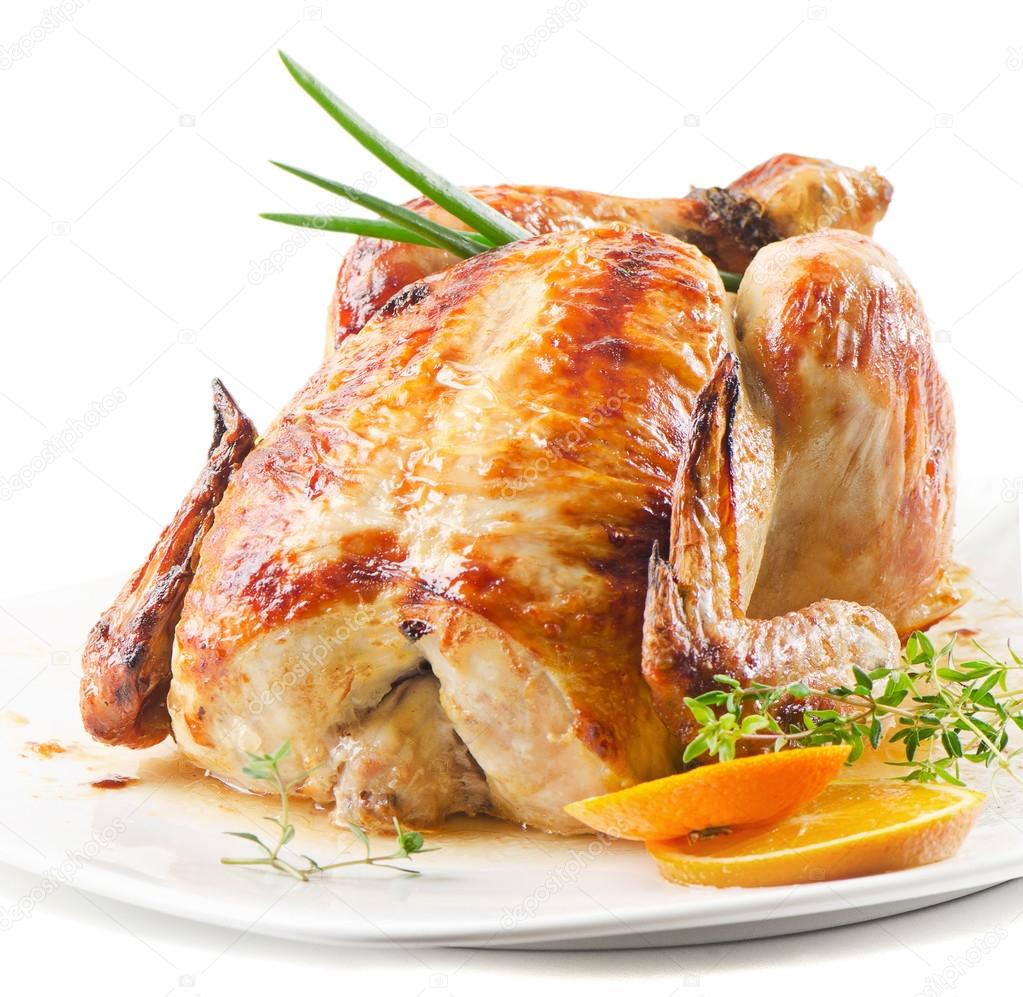 Roasted chicken