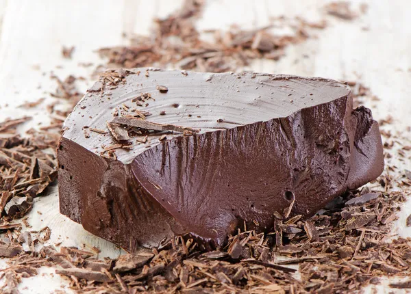 Piesa de ciocolată — Fotografie, imagine de stoc