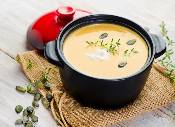 Pumpkin soup — Stock Photo, Image