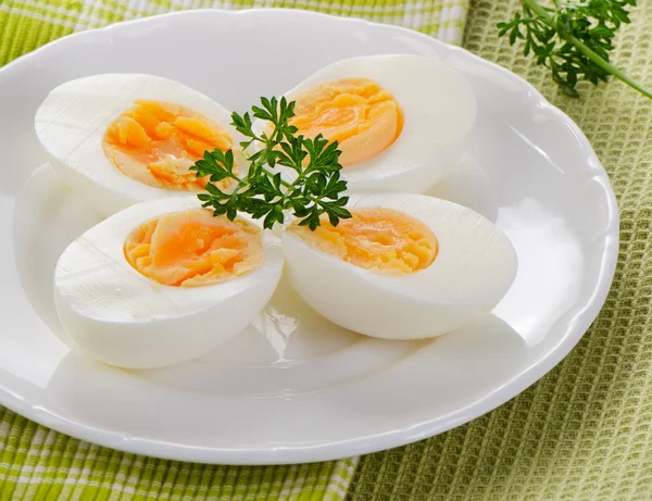 Boiled eggs — Stock Photo, Image