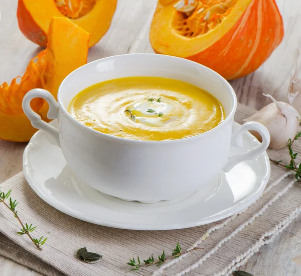 Pumpkin soup — Stock Photo, Image