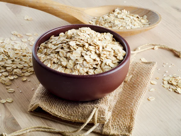 Oat flakes — Stock Photo, Image