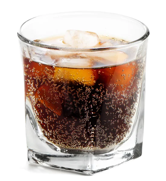 Glass of cola — Stock Photo, Image