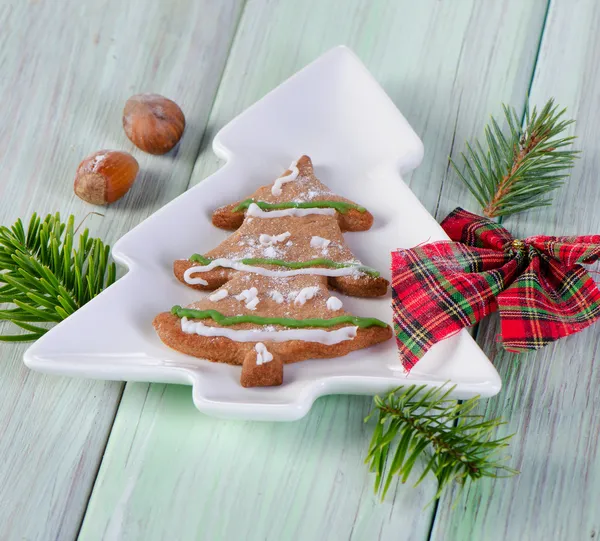 Biscotti di Natale fatti in casa — Foto Stock