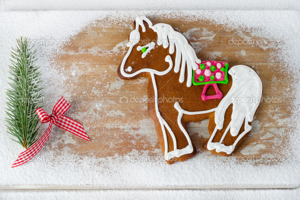 Gingerbread horse