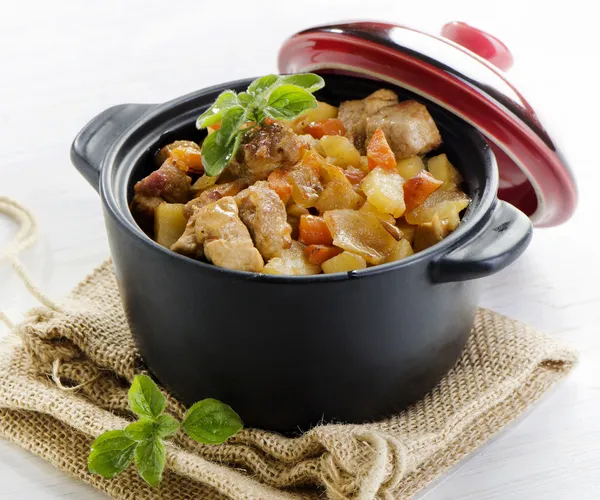 Vegetable and meat stew