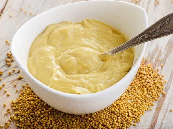 Mustard sauce Stock Image