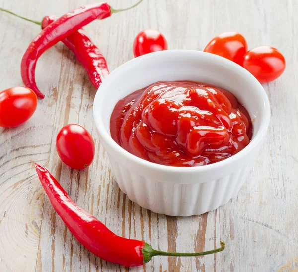 Tomatensoße — Stockfoto