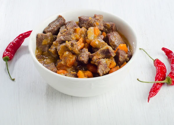 Guisado de carne — Fotografia de Stock