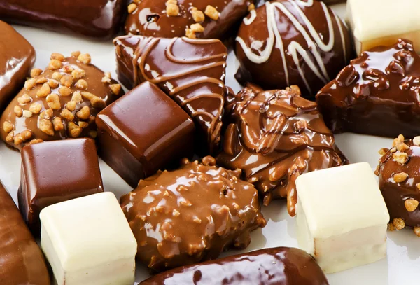 Verschillende chocolade — Stockfoto