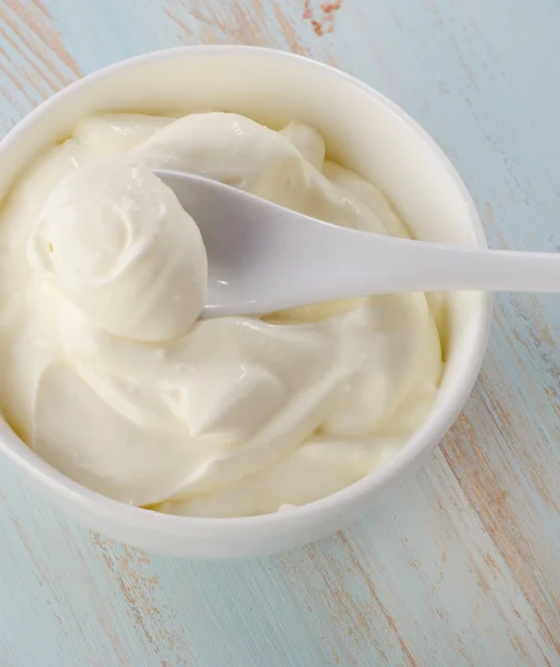 Čerstvý jogurt — Stock fotografie