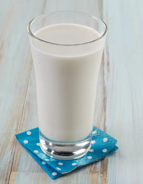 Glas melk — Stockfoto