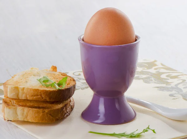 Boiled egg — Stock Photo, Image