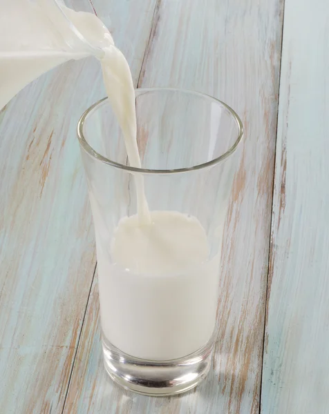 Glass of milk — Stock Photo, Image