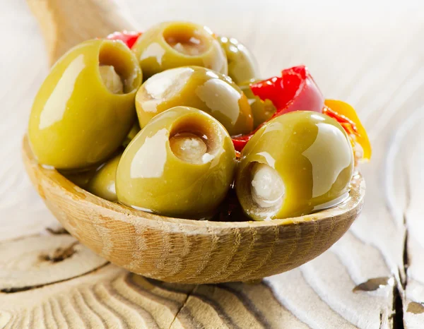 Green olives. — Stock Photo, Image