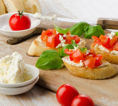 bruschetta.