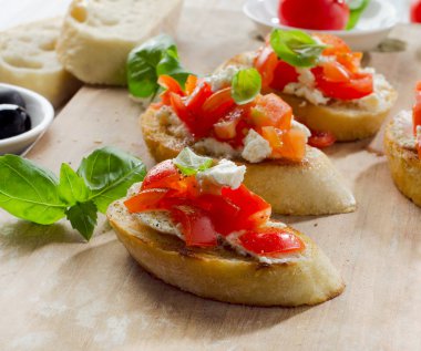 bruschetta.