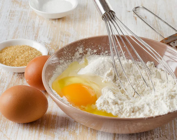 Ingredientes para panificação — Fotografia de Stock