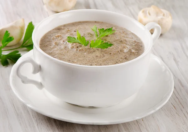 Mushrooms soup — Stock Photo, Image