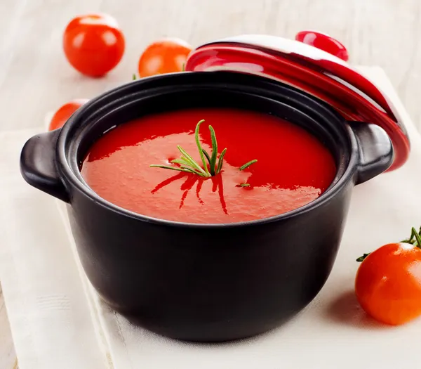 Tomatensuppe — Stockfoto