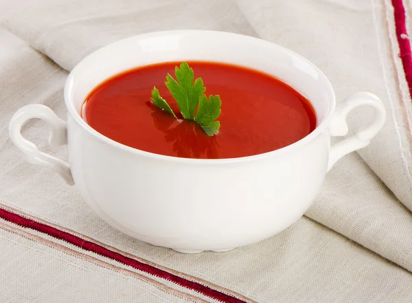 Tomatsoppa — Stockfoto