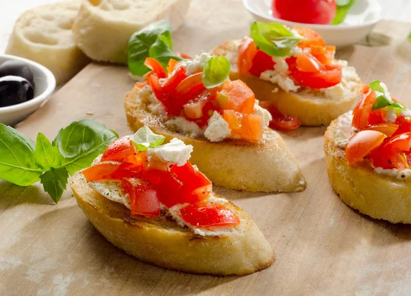 Bruschetta — Stock Photo, Image