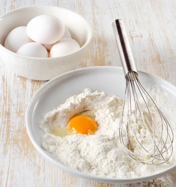 Ingredientes para panificação — Fotografia de Stock